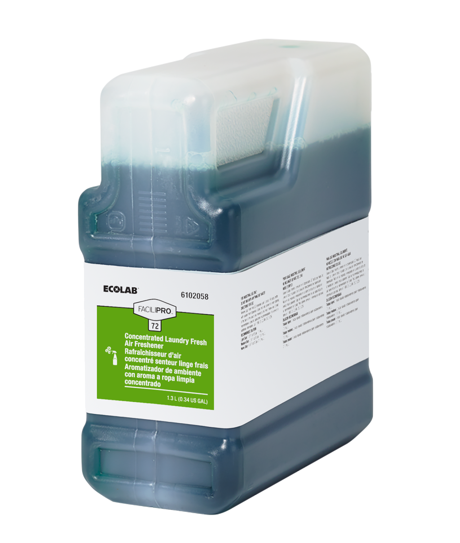 Ecolab Dark Green Liquid Air Freshener in Dark Green (Case of 2) 