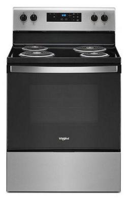 29-7/8 in. Electric 4-Burner Coil Freestanding Range in Stainless Steel