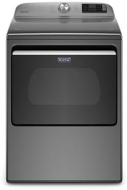 7.4 cu. ft. 240V Electric Top Load Dryer in Metallic Slate