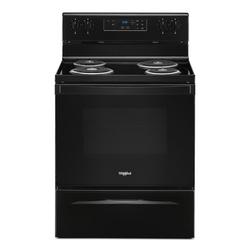 29-7/8 in. Electric 4-Burner Coil Freestanding Range in Black