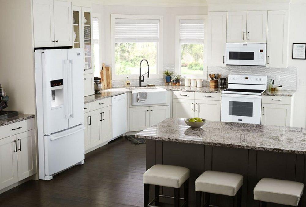 Maytag White 23-7/8 x 24-1/2 in. Dishwasher 