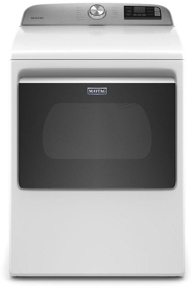 Maytag White 27 in. 7.4 cu. ft. Electric Dryer 