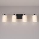 Millennium Lighting Matte Black 4-Light Vanity Fixture 