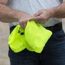 ERB Safety Hi-Viz Lime Polyester Pongee Windbreaker with Hood in Hi-Viz Lime 