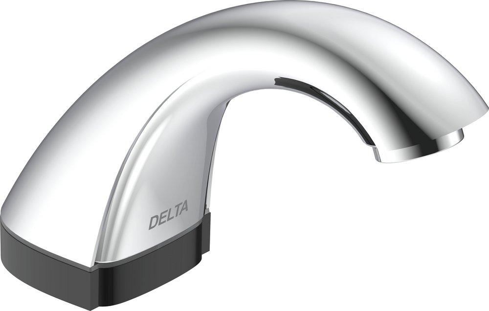 Delta Faucet Chrome No Handle Deck Mount Service Faucet 
