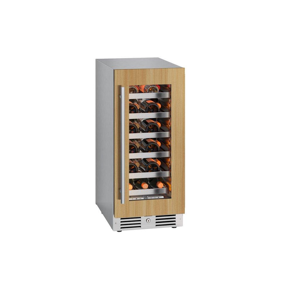 Landmark Panel Ready 15 in. 1.5A 2.89 cf Undercounter Single Zone Wine Cooler with Right Hinge in Panel Ready 