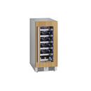 Landmark Panel Ready 15 in. 1.5A 2.89 cf Undercounter Single Zone Wine Cooler with Right Hinge in Panel Ready 
