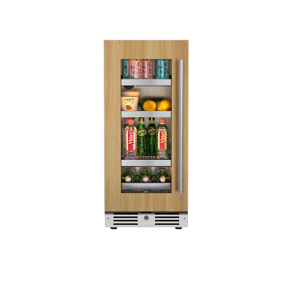Landmark Panel Ready 15 in. 1.5A 2.89 cf Undercounter Beverage Cooler with Left Hinge in Panel Ready 