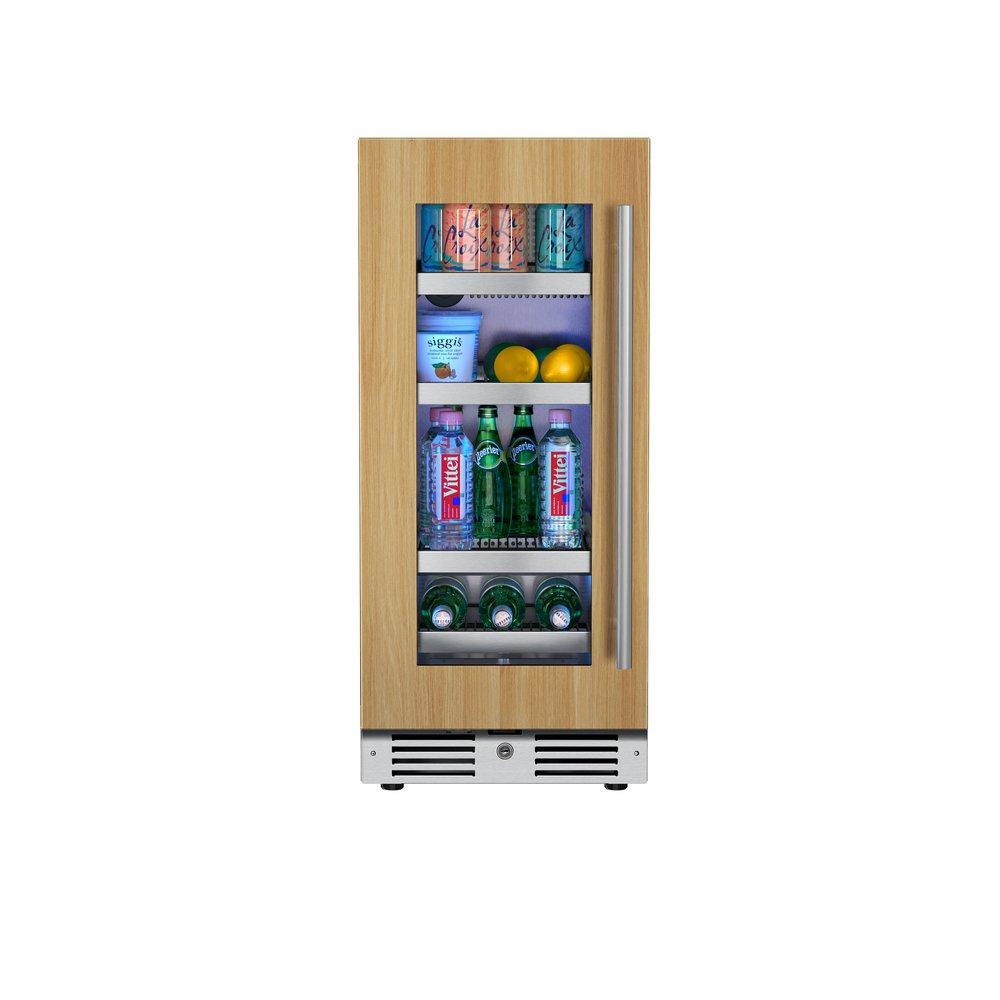 Landmark Panel Ready 15 in. 1.5A 2.89 cf Undercounter Beverage Cooler with Left Hinge in Panel Ready 