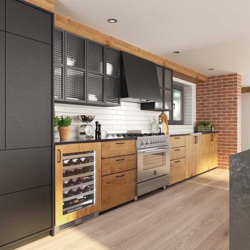 Landmark Panel Ready 24 in. 1.5A 5.21 cf Undercounter Single Zone Wine Cooler with Right Hinge in Panel Ready 