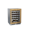Landmark Panel Ready 24 in. 1.5A 5.21 cf Undercounter Single Zone Wine Cooler with Right Hinge in Panel Ready 