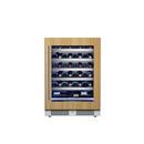Landmark Panel Ready 24 in. 1.5A 5.21 cf Undercounter Single Zone Wine Cooler with Right Hinge in Panel Ready 
