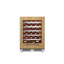 Landmark Panel Ready 24 in. 1.5A 5.21 cf Undercounter Single Zone Wine Cooler with Right Hinge in Panel Ready 