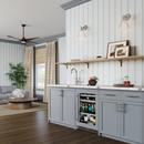 Landmark Panel Ready 24 in. 1.5A 5.21 cf Undercounter Single Zone Wine & Beverage Cooler with Right Hinge in Panel Ready 