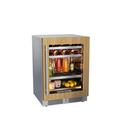 Landmark Panel Ready 24 in. 1.5A 5.21 cf Undercounter Single Zone Wine & Beverage Cooler with Right Hinge in Panel Ready 