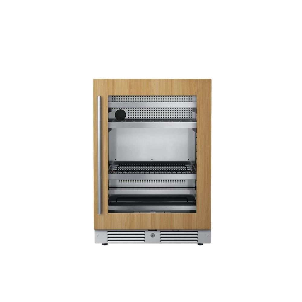 Landmark Panel Ready 24 in. 1.5A 5.21 cf Undercounter Single Zone Wine & Beverage Cooler with Right Hinge in Panel Ready 