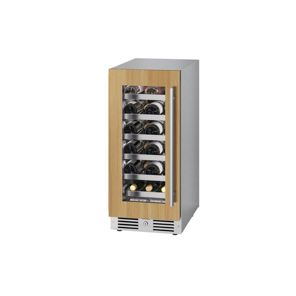 Landmark Panel Ready 15 in. 1.5A 2.89 cf Undercounter Single Zone Wine Cooler with Left Hinge in Panel Ready 