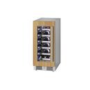 Landmark Panel Ready 15 in. 1.5A 2.89 cf Undercounter Single Zone Wine Cooler with Left Hinge in Panel Ready 