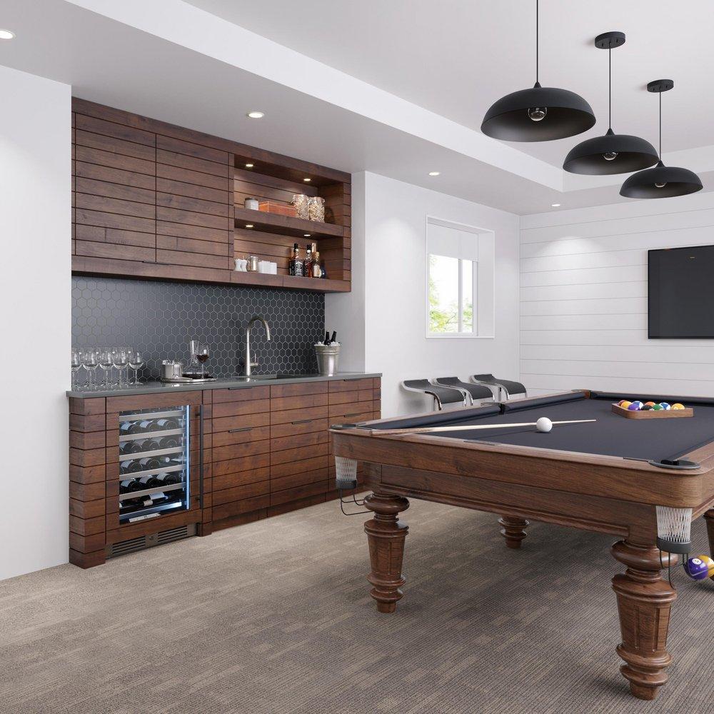 Landmark Panel Ready 24 in. 1.5A 5.21 cf Undercounter Single Zone Wine Cooler with Left Hinge in Panel Ready 