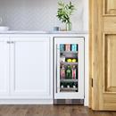Landmark Panel Ready 15 in. 1.5A 2.89 cf Undercounter Beverage Cooler with Right Hinge in Panel Ready 