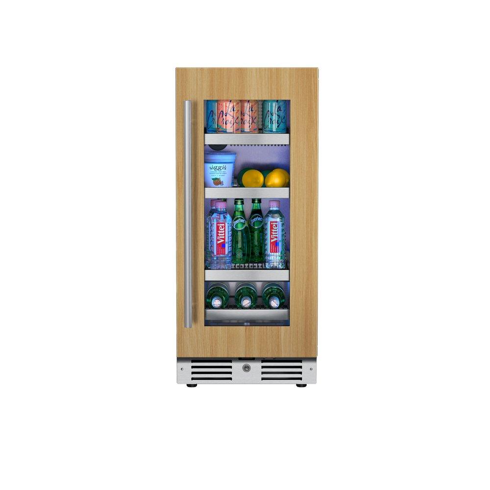 Landmark Panel Ready 15 in. 1.5A 2.89 cf Undercounter Beverage Cooler with Right Hinge in Panel Ready 
