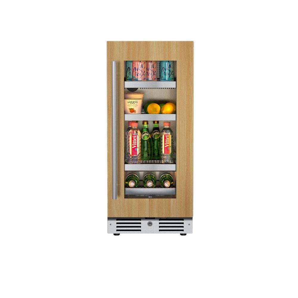 Landmark Panel Ready 15 in. 1.5A 2.89 cf Undercounter Beverage Cooler with Right Hinge in Panel Ready 