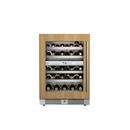 Landmark Panel Ready 24 in. 1.5A 4.76 cf Undercounter Dual Zone Wine Cooler with Right Hinge in Panel Ready 