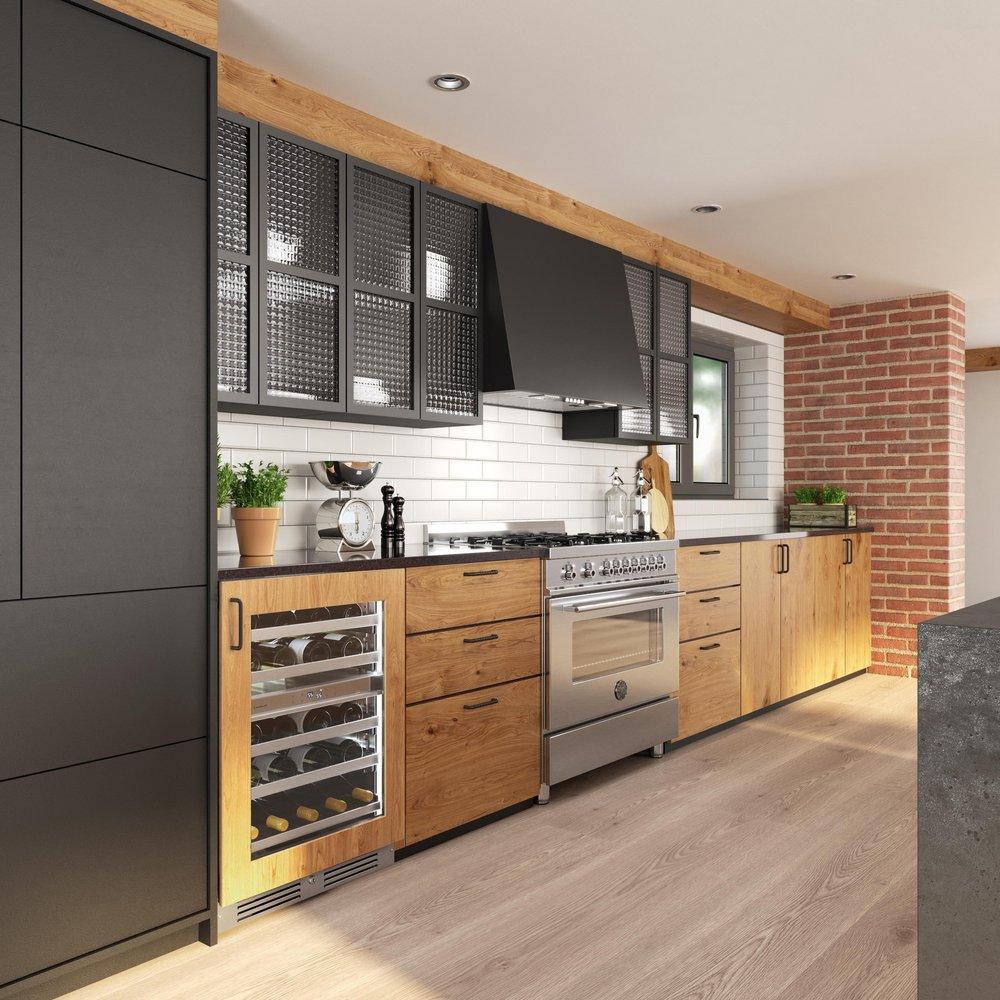 Landmark Panel Ready 24 in. 1.5A 4.76 cf Undercounter Dual Zone Wine Cooler with Right Hinge in Panel Ready 