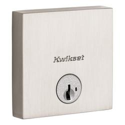 Deadbolt Lock in Satin Nickel