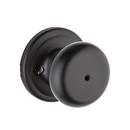 Kwikset Matte Black Kwikset Hancock Privacy Knob