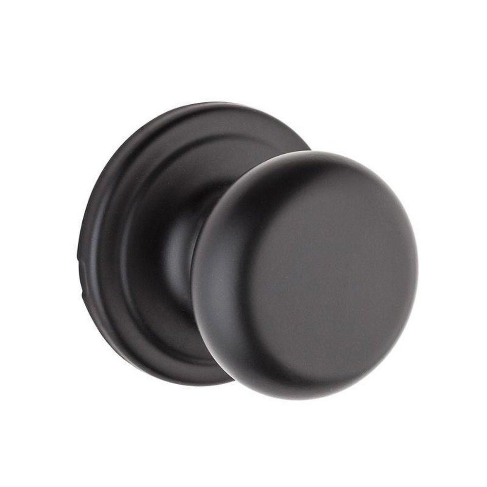 Kwikset Hancock Passage Knob Iron Black 