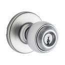 Door Knob in Satin Chrome
