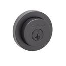 Kwikset Iron Black Deadbolt Lock 