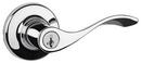 Kwikset Polished Chrome 2-1/8 in. Zinc Door Lever 