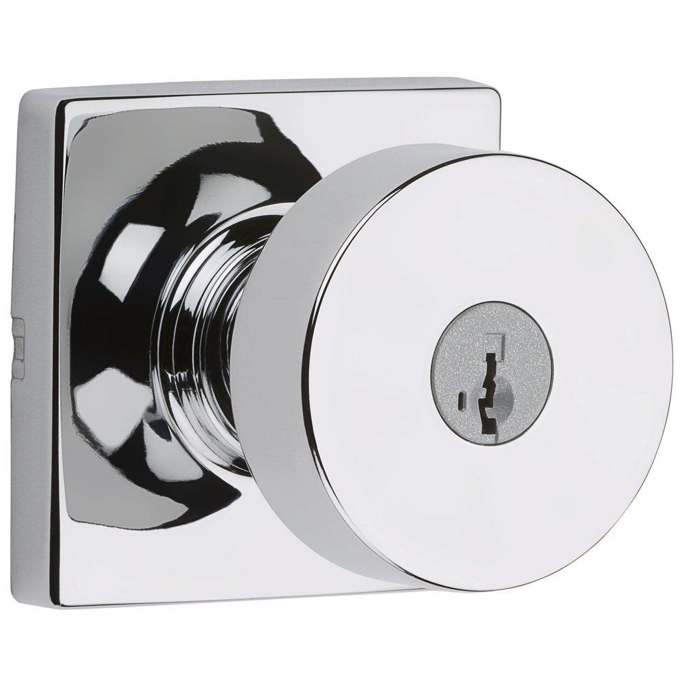 Kwikset Polished Chrome 2-1/8 in. Door Knob 