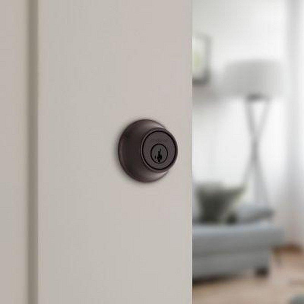 Kwikset Venetian Bronze Deadbolt Lock 