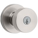 Kwikset Satin Nickel 2-1/8 in. Door Knob 