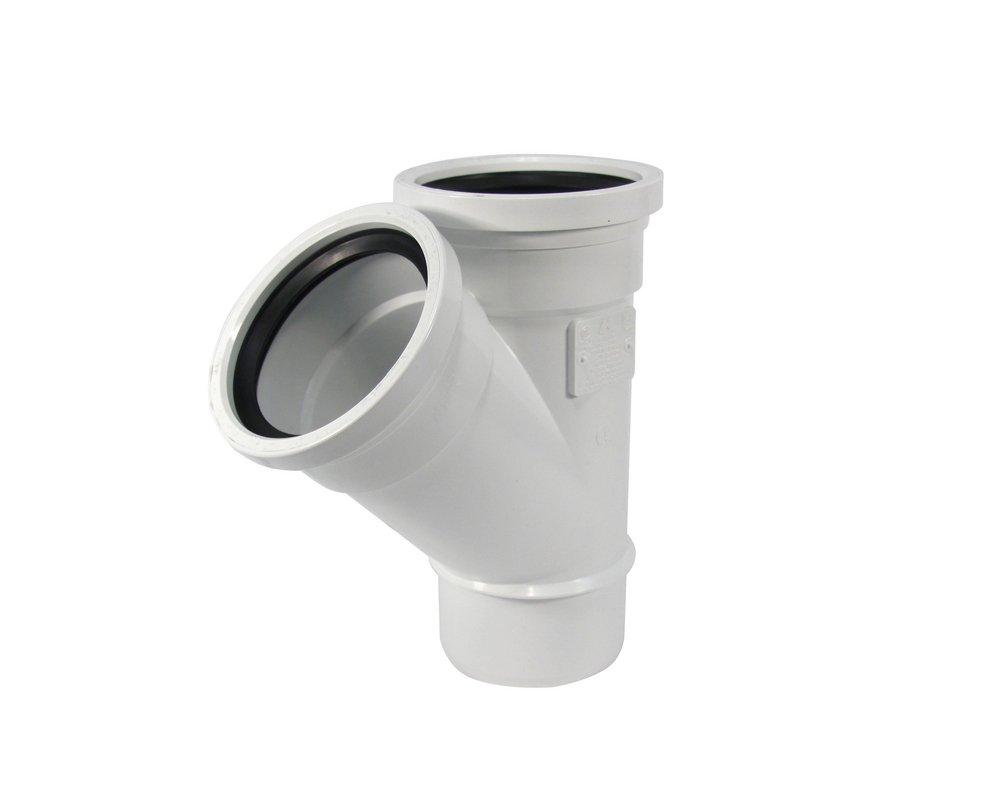 TRENCH TOUGH PLUS Socket x Gasket PVC SDR 35 Sewer Wye 