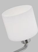 Visual Comfort & Co. Generation Lighting Chrome 100W 3-Light Medium E-26 Vanity Fixture 