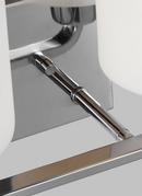 Visual Comfort & Co. Generation Lighting Chrome 100W 2-Light Medium E-26 Vanity Fixture 