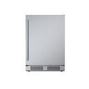 Avallon Stainless Steel 5.5 cu. ft. Built-in and Freestanding Refrigerator 