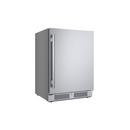 5.5 cf Built-in Outdoor Refrigerator in Stainless Steel