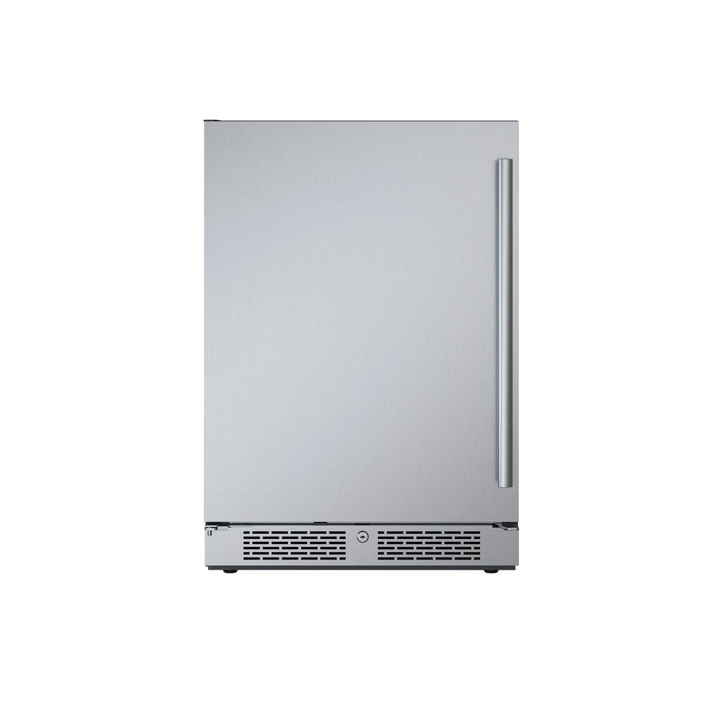 Avallon Stainless Steel 5.5 cu. ft. Built-in and Freestanding Refrigerator 
