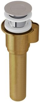 KIT 40 INTELLI DRAIN. CIRCA 15 3/4  MAXIMUM DEPTH SUITABLE FOR VICTORIA & ALBERT BATHTUBS WITHOUT A PREDRILLED OVERFLOW. NB. NOT SUITABLE FOR BARCELONA 2 BARCELONA 3 CABRITS OR PESCADERO. IN BRUSHED N 