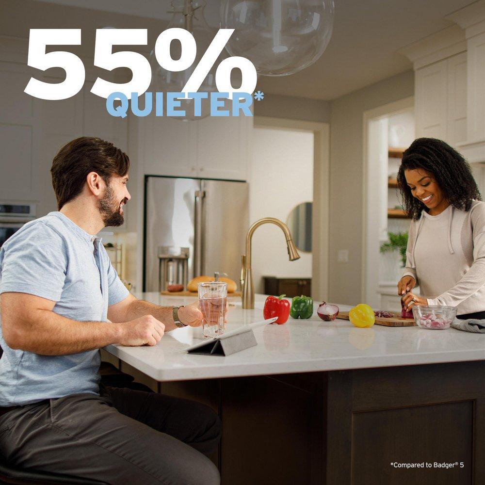 InSinkErator&reg; Black Continuous Feed Garbage Disposal 