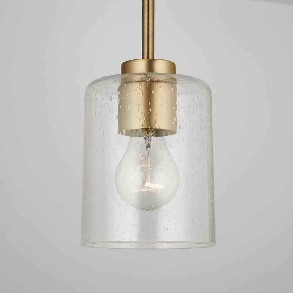 HomePlace by Capital Lighting Aged Brass 100W 1-Light Medium E-26 Incandescent Pendant 