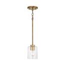 HomePlace by Capital Lighting Aged Brass 100W 1-Light Medium E-26 Incandescent Pendant 