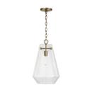 Capital Lighting Aged Brass 100W 1-Light Medium E-26 Pendant 