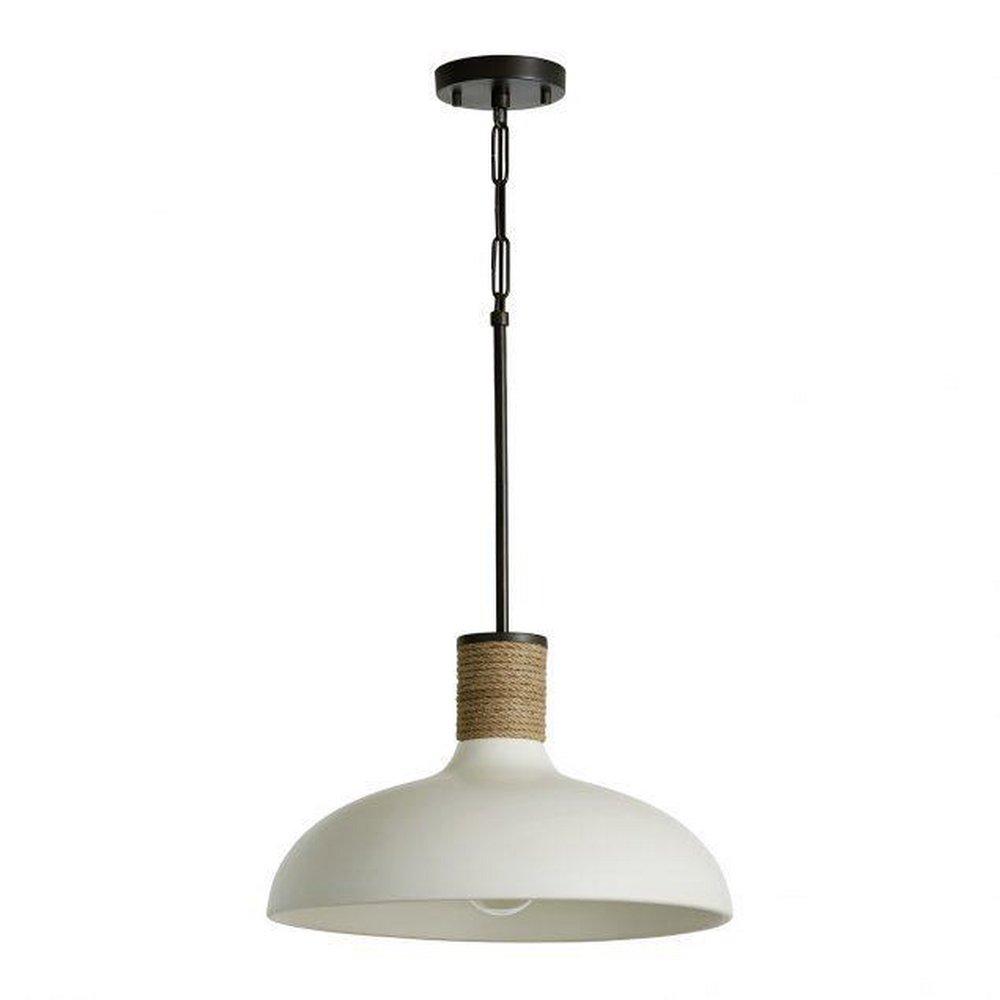 Capital Lighting Dark Pewter 60W 1-Light Medium E-26 Pendant 