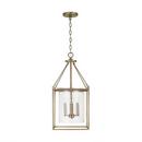 Capital Lighting Aged Brass 60W 4-Light Candelabra E-12 Incandescent Pendant 